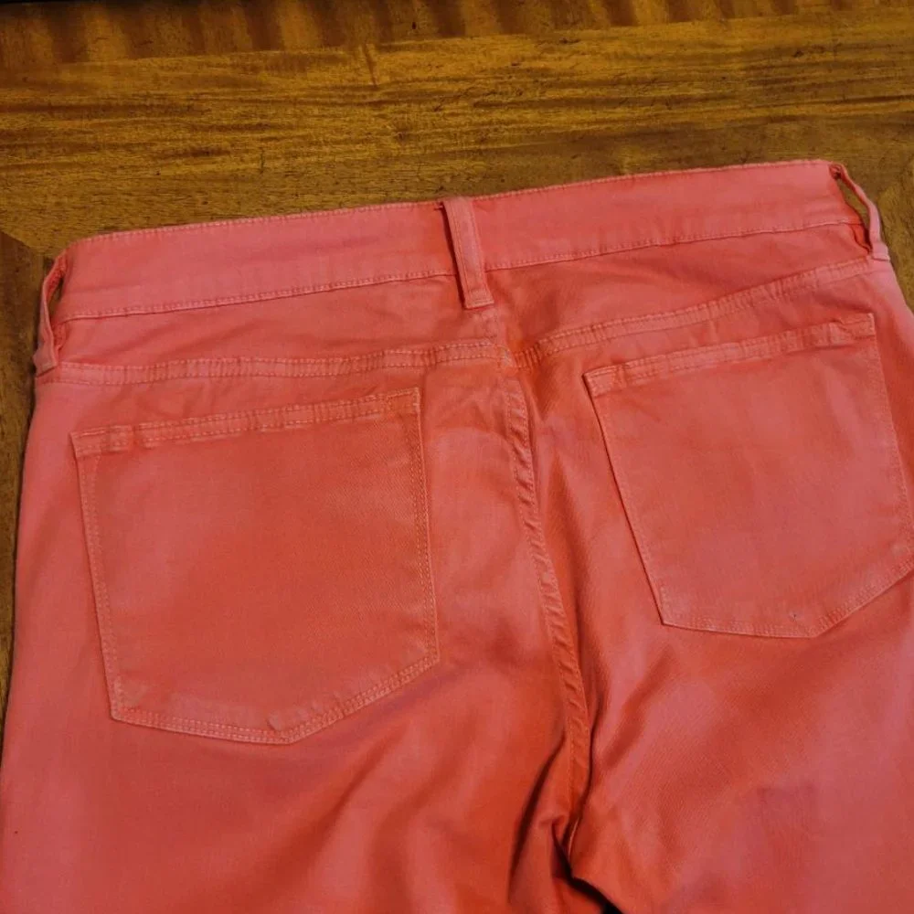 J Crew Coral Slim Jeans
